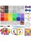 1300 Pcs DIY Childrens Crafts Beads Friendship Bracelet Kit With Pony Beads Letter Beads